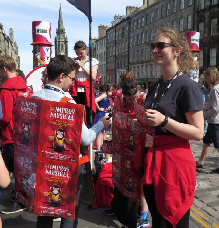 Royal Mile, Edinburgh Fringe Festival Edinburgh International Festival, Scotland