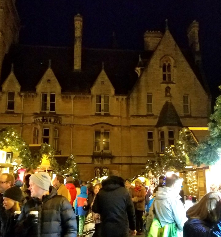 Oxford, UK, Christmas markets, Christmas 2017